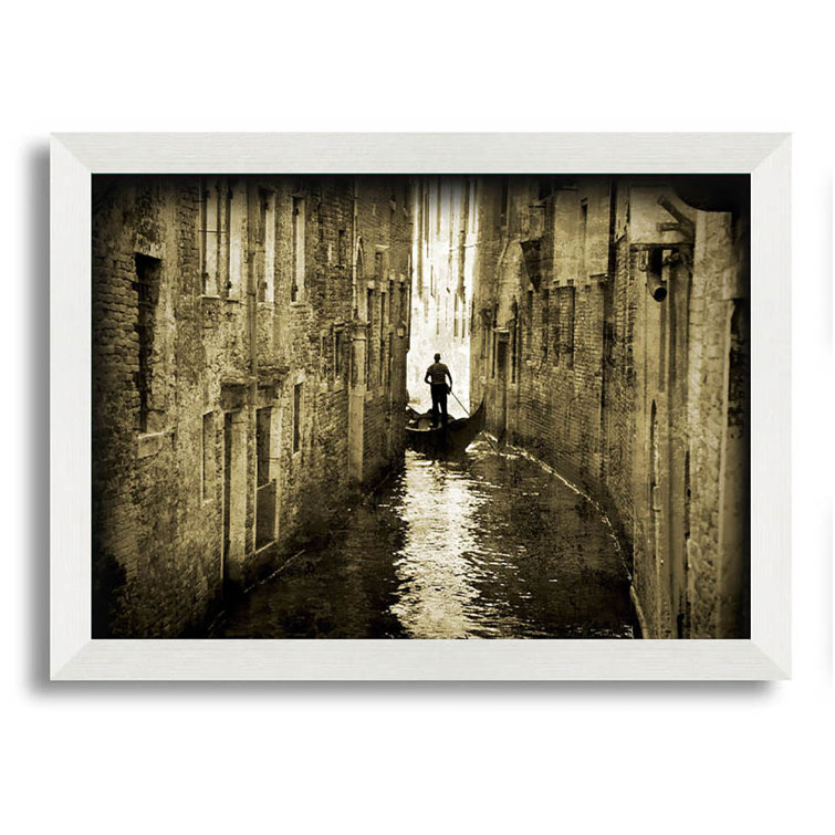 Brayden Studio Venice Waterways Single Picture Frame Graphic Art